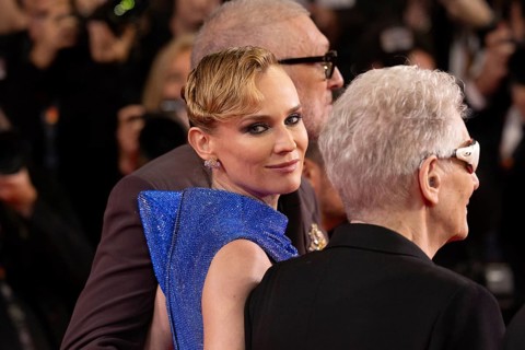 Cannes, France, 20.5.2024: Diane Kruger at the premiere of The Shrouds' on the red carpet of the