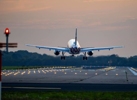 Approach to Düsseldorf International Airport, Runway North, 05L/23R, Lighting, North