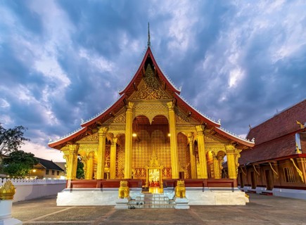 Wat Sensoukaram, Luang Prabang, Laos, Asia