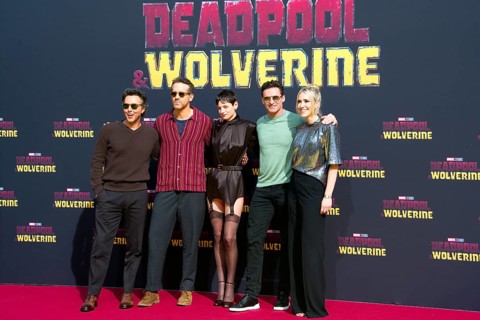 Shawn Levy (director), the actors Ryan Reynolds, Hugh Jackman, Emma Corrin, and Wendy Jacobson