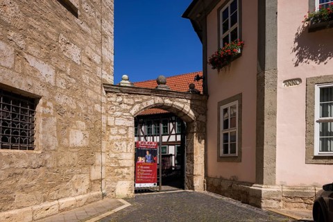 Mühlhausen townscape, Mühlhausen, Thuringia, Germany, Europe