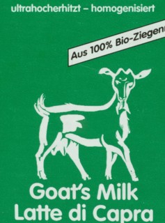 Goat's milk in a tetra pack