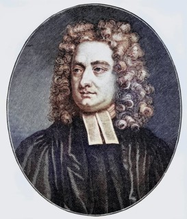 Dean Swift, also Jonathon Swift, pseudonym Isaac Bickerstaff, 1667-1745, Anglo-Irish author,