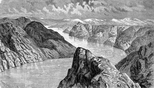 Lysefjord, a fjord in Ryfylke east of Stavanger in the province of Rogaland in the south of Norway,
