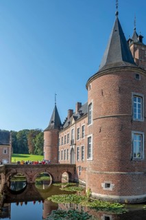 Commandery of Alden Biesen, 16th-century moated castle at Rijkhoven, Bilzen, province of Limburg,