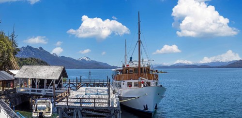 Patagonia, Bariloche, boat trip to Island Isla Victoria and Arrayanes forest