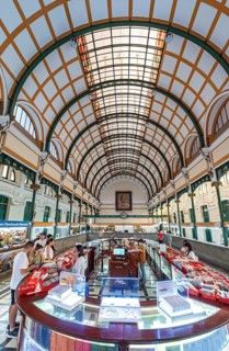 Interior of Central Post Office, Saigon, Ho Chi Minh City, Vietnam, Asia