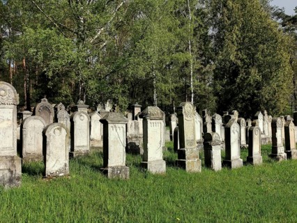 Jewish cemetery, Jewish cemetery Burgkunstadt, one of the largest Jewish country cemeteries in
