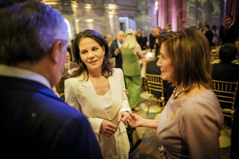 NATO summit meeting in Washington. Dinner of the Foreign Ministers and Permanent Representatives,