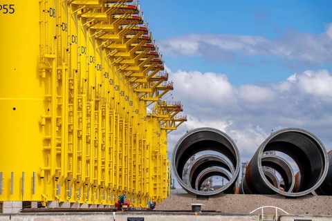SIF Offshore Foundaitons, production of foundations, monopiles, for offshore wind turbines, the