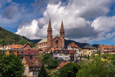 Church of St John the Baptist, Forbach, Black Forest, Baden-Württemberg