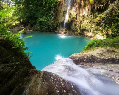 Waterfall in the philippines