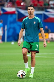 LEIPZIG, GERMANY - JUNE 18, 2024: Euro 2024 Groupe F match Portugal vs Czechia 2:1. Portugal