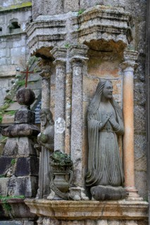Enclosed parish Enclos paroissial church Eglise Notre-Dame de Bodilis from the 16th century,