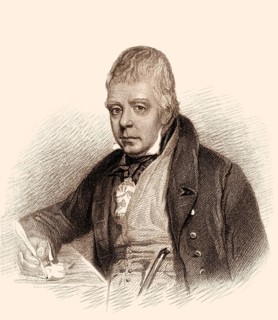 Sir Walter Scott, 1. Baronet, 1771-1832, schottischer Historienschriftsteller, Dramatiker und