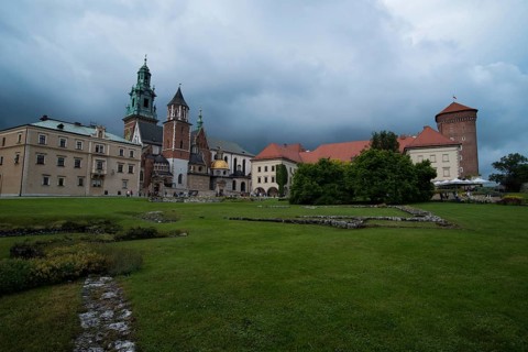 Castle Wawel in Krakow, Poland, Europe