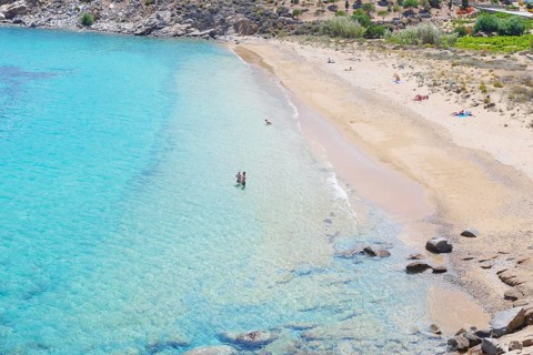 Ramos beach, Serifos Island, Cyclades Islands, Greece, Europe