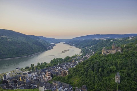 Stahleck Castle Youth Hostel, Stahleck Youth Castle, Bacharach am Rhein, UNESCO World Heritage