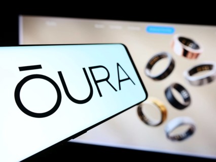 Stuttgart, Germany, 07-11-2024: Smartphone with logo of Finnish health technology company Oura