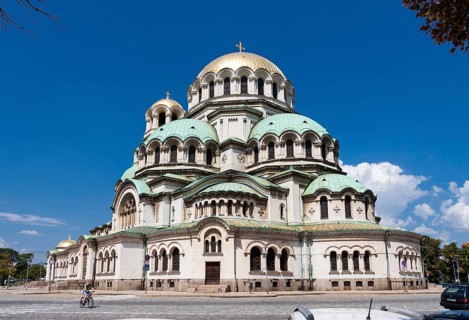 The St. Alexander Nevsky Cathedral in the historic Bulgarian capital. Sofia, Bulgaria, Europe