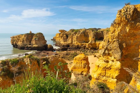 Beautiful Ocean View by the Coast in São Rafael's Beach, Albufeira, Algarve- Portugal