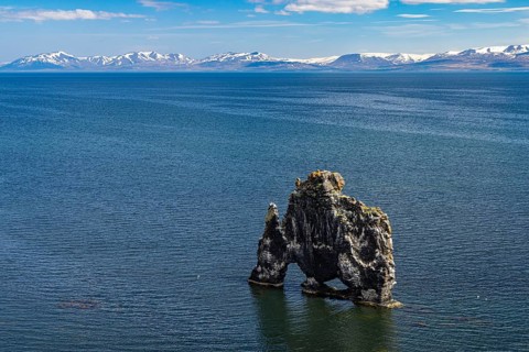 Hvitserkur rock formation, Iceland, Europe