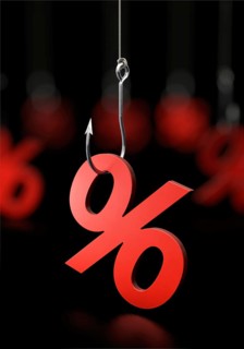 Symbolic image on the subject of discount campaigns, price reductions, sales, etc