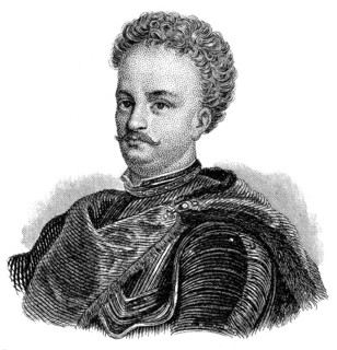Portrait of John III Sobieski 1629 - 1696, monarch of the Polish–Lithuanian Commonwealth, King of