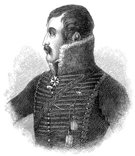 Ferdinand Baptista von Schill, 1776 - 1809, a Prussian officer, War of the Fifth Coalition or
