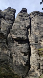 Tyssa Walls, rock town, Bohemian Switzerland, Czech Republic, Europe