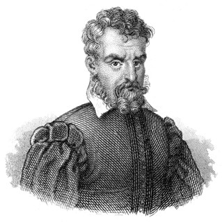 Portrait of Giacomo or Jacopo Barozzi or Barocchio da Vignola, 1507 - 1573, an Italian architect of
