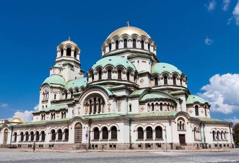 The St. Alexander Nevsky Cathedral in the historic Bulgarian capital. Sofia, Bulgaria, Europe