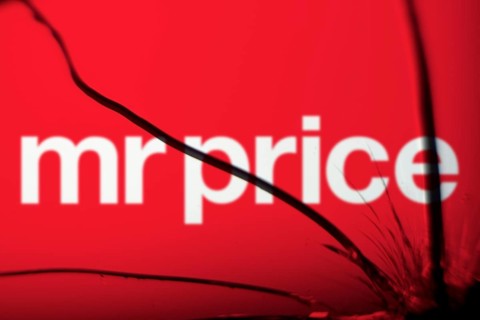 Mr Price logo is visible on the broken glass. Mr Price Group ltd is a cash based fashion value
