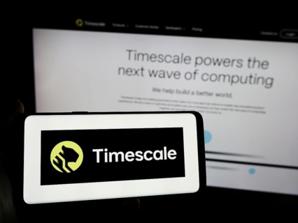 Stuttgart, Germany, 04-02-2024: Person holding smartphone with logo of US database software company