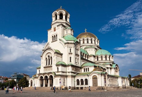 The St. Alexander Nevsky Cathedral in the historic Bulgarian capital. Sofia, Bulgaria, Europe