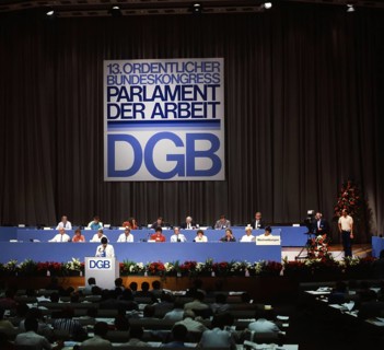 DEU, Germany: The historical slides from the times 80-90s events and persons from politics,