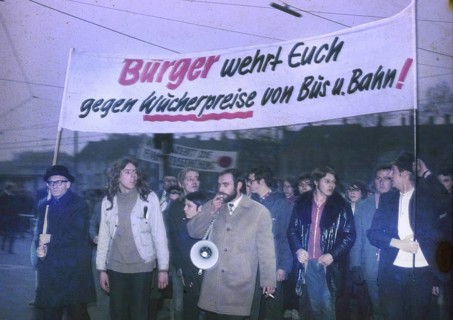 DEU, Germany: The historical colour photos from the 70s show events and people from politics,