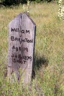 Ogallala, Nebraska, Boot Hill, a cemetery for gun fighters, murder victims, and others that was