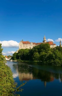 Hohenzollern Castle Sigmaringen, former princely residence and administrative centre of the Princes