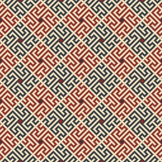 Traditional Latvian embroidery seamless pattern, vector illustration