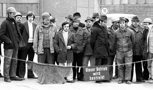 The rigorous behaviour of the entrepreneur Seibel of the cement factory Seibel und Soehne in