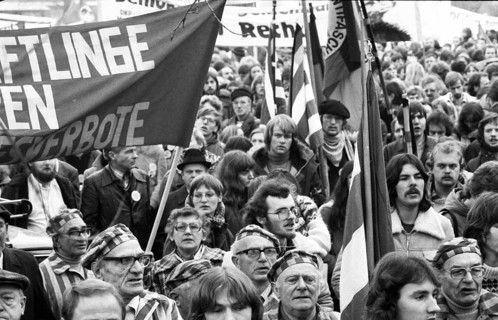 The party congress of the National Democratic Party of Germany (NPD) triggered protests against
