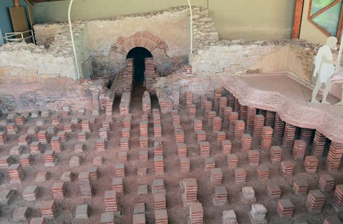 Germany, Middle Franconia, in the Roemische Therme in Weissenburg, also known as the Grosse
