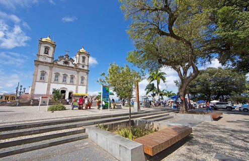 Basilica of Nosso Senhor do Bonfim or Roman Catholic Church of Our Lord of the Good Death at Largo