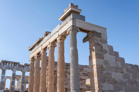 Erechtheion Temple, Acropolis, Athens, Greece, Europe
