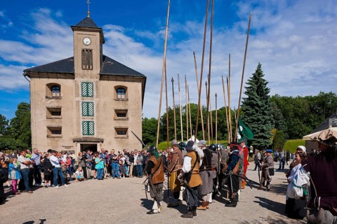 Königstein Fortress battle re-enactment