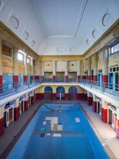 The Stadtbad is a building that was used as an indoor swimming pool for 88 years in the northern
