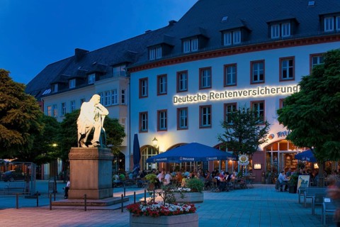 Zwickau Gewandhaus: landmark of the city, built in 1522-1525 in late Gothic style, with Renaissance