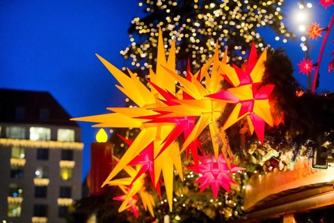 The Striezelmarkt, which has been held since 1434, is the oldest Christmas market in Germany and