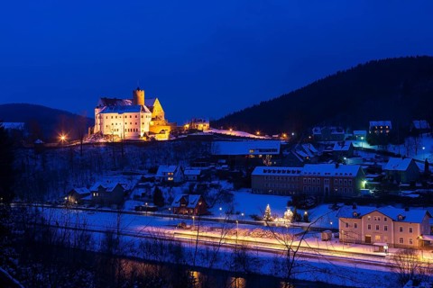 (Copyright © www.dresden-fotografie.de) (Sylvio Dittrich) (+49 1772156417) Scharfenstein Castle in